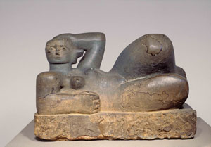 Henry Moore - Reclining figure-1929