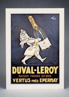 Champagne poster Petit Marquis