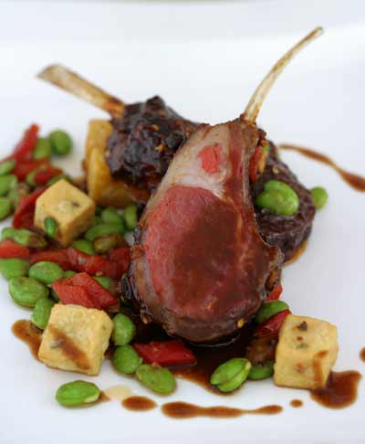 Sze Chuan Rack of Lamb